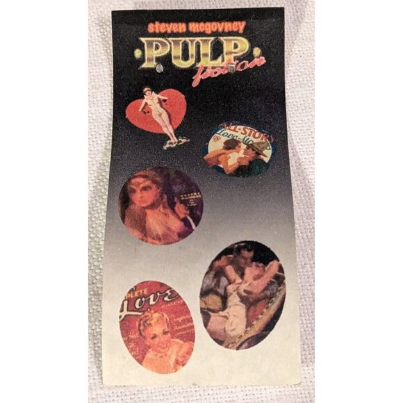 Steven Mcgovney Earrings Western Pulp Dangle Handcrafted Cowboy Romance Kitschy - Picture 6 of 13